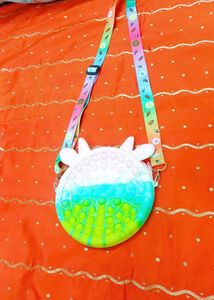 Cute Cow Pop It Crossbody Bag