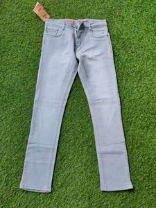 Light Wash Slim Fit Jeans