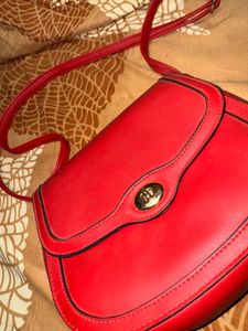 Red Crossbody Bag