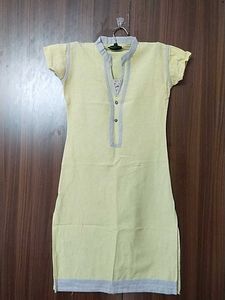 Casual Yellow Kurti