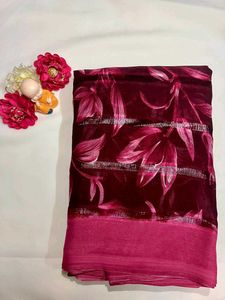 Floral Print Saree