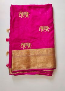 💞Hot Pink Saree💞