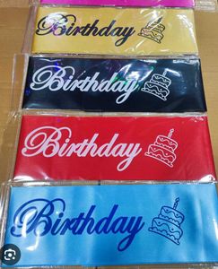 Happy Birthday Sash