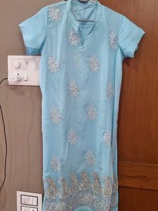 Elegant Blue Kurta