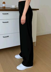 Black Wide Leg Trousers