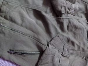Branded Cross Chained Jacket