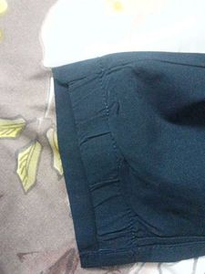 Dark Blue Casual Pants