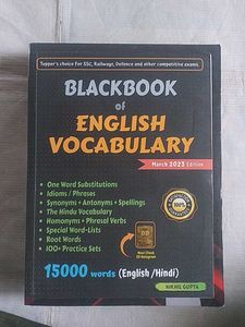 Black Book of English Vocabulary