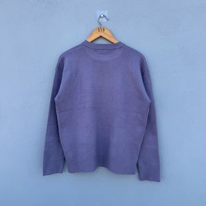 Zara Purple Knit Sweater
