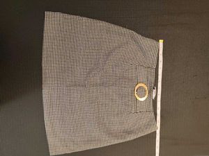 Checkered Mini Skirt