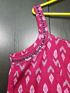 Ikkat Print Dress