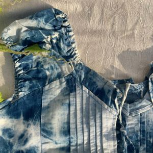 Vintage Tie-Dye A- Line Top