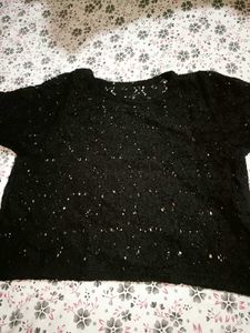 Black Lace Top