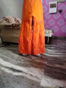 Peplum Sharara Dress Set