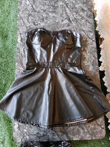 Black Leather Skirt