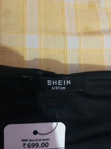 Shein Chic Black Off-Shoulder Top