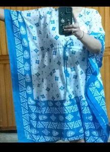 Printed Kaftan Kurti/ One Piece