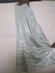 Kurta Set With Plazo Pants Botteguard Green Colour