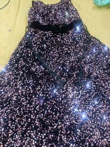 Size 30 8 To 10years Girls Party Wear Long Frock