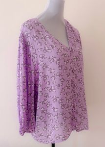 100% COTTON FLORAL TOP