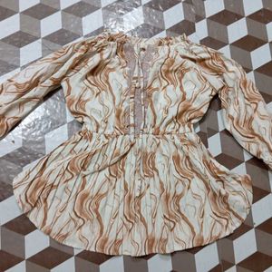 Cinched Waist Top