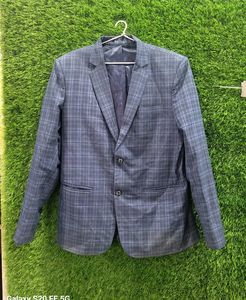 Check Pattern Blazer