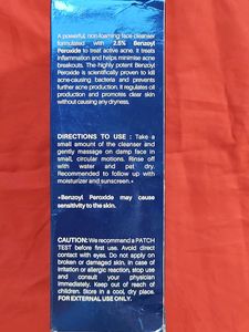 Dermdoc 2.5% Benzoyl Peroxide Face wash