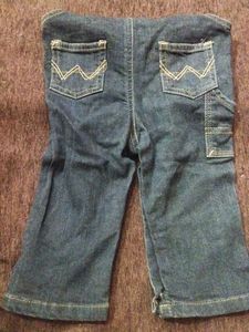 Navy Blue Lower Base Openable Smart Kids Dungree