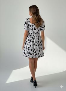 Floral Print Mini Dress