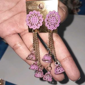 Combo Of Earrings And Hairclip