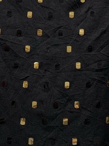 Gold &amp; Black Embellished Cami Top