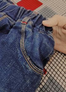 Navy Blue Denim Jeans 👖