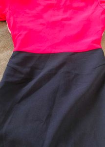 Chic Two-Tone Dress
