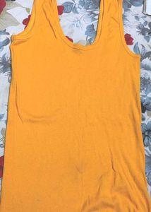 Mustard Yellow Tank Top