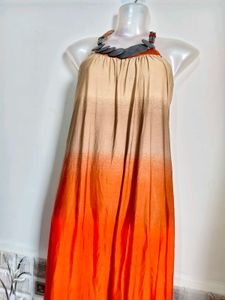 Ombre Halter Dress