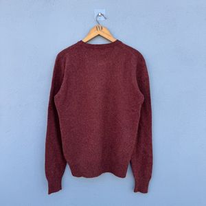Burgundy Pullover Sweater