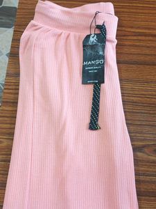 Mango Ribbed Pants