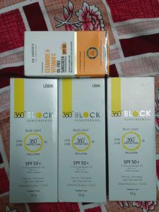 360 Degree Block & Dr. Sheth's Sunscreen
