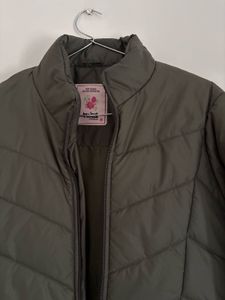 Olive Green Bomber Jacket