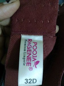 Comfortable Maroon Bra