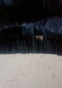 Boys' Black Embellished Kurta