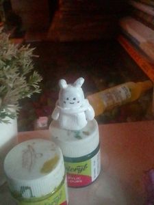 Cute Alien Bear Clay Made