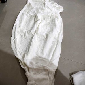 🥰White Silk Suit💥
