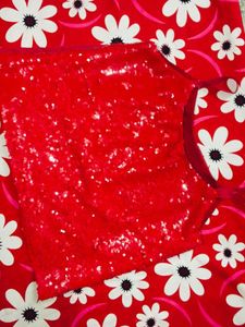 Red Party Top