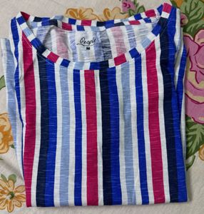 Striped Tee - Casual Comfort