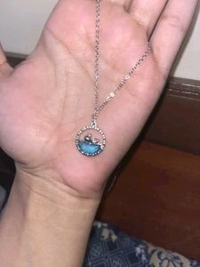 Dolphin Ocean Pendant Necklace