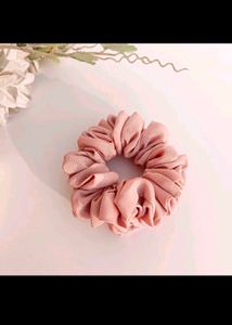 Fluffy Bubblegum Scrunchie