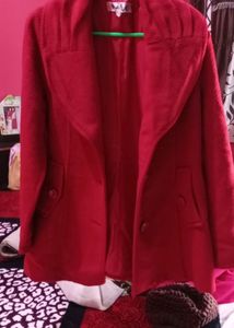 Red Colour Coat