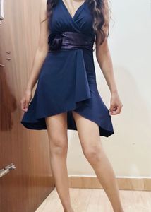 Party Wear Elegant Purple Dress