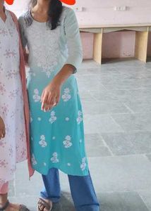 Elegant Embroidered Kurta